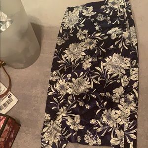 Zara satin skirt